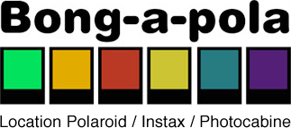 Bong-a-pola - Location Polaroid / Instax / Photocabine